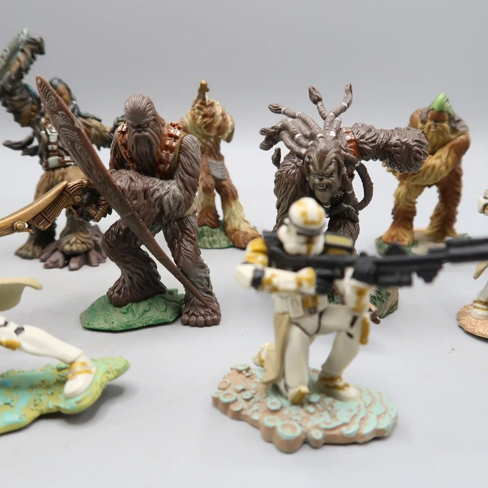 Hasbro Green and Black Camouflage Battle Trooper Action Figure Set